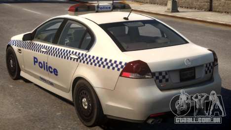 Holden Commodore Police para GTA 4