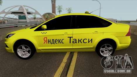 Ford Focus 2 Sedan 2009 Yandex Taxi para GTA San Andreas