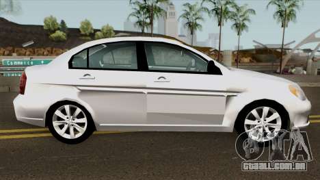 Hyundai Accent 2007 para GTA San Andreas