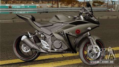 Yamaha YZF R3 para GTA San Andreas