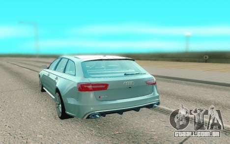 Audi RS6 Avant para GTA San Andreas