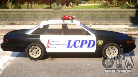 GTA 5 Vapid Police para GTA 4