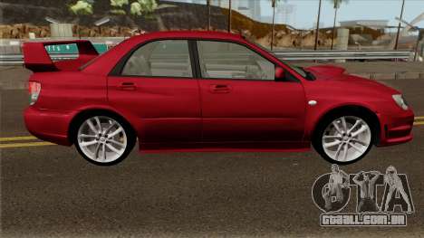 Subaru Impreza WRX STI 2004 para GTA San Andreas