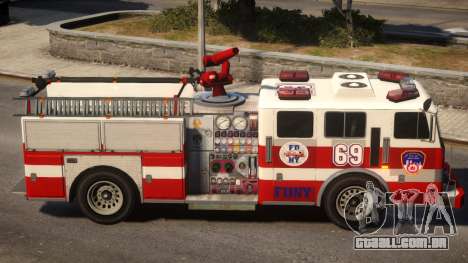 Fire Truck Real New York para GTA 4