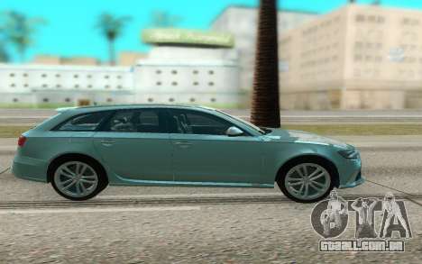 Audi RS6 Avant para GTA San Andreas