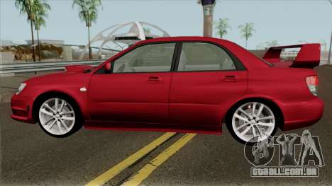 Subaru Impreza WRX STI 2004 para GTA San Andreas