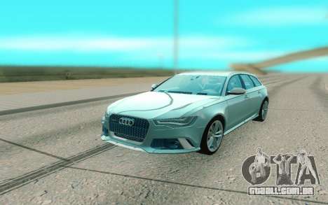 Audi RS6 Avant para GTA San Andreas