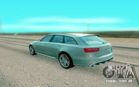 Audi RS6 Avant para GTA San Andreas