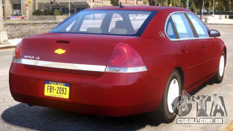 2006 Chevrolet Impala LS para GTA 4