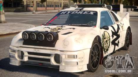 Ford RS200 Evolution Rallycross V.1.2 para GTA 4