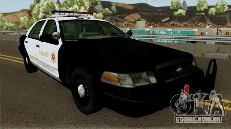 Ford Crown Victoria Police Interceptor (SASD) v1 para GTA San Andreas