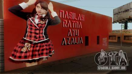 Wall LS Nabilah JKT48 para GTA San Andreas