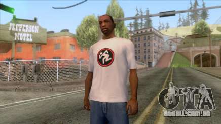 Novo CJ t-shirt R. D. I. para GTA San Andreas