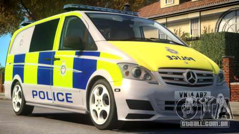 Mercedes-Benz Vito Police V.1.3 para GTA 4