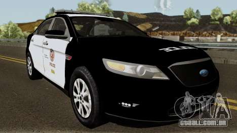 Ford Taurus LAPD 2011 para GTA San Andreas