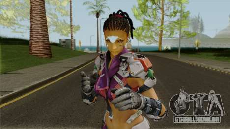 Skin Maven from Ghost in The Shell (with a face) para GTA San Andreas