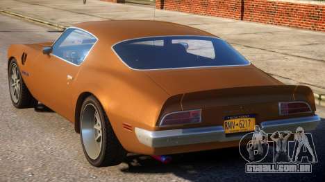 1970 Pontiac Trans Am para GTA 4