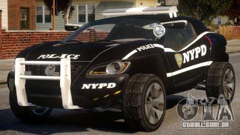 Volkswagen Concept T NYPD para GTA 4