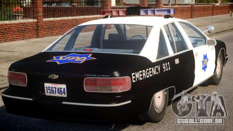 1991 Chevrolet Caprice para GTA 4