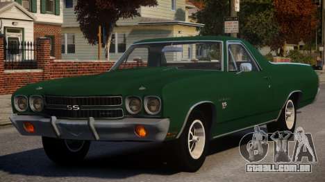 Chevrolet El Camino SS 454 v1 para GTA 4