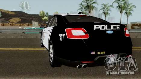 Ford Taurus LAPD 2011 para GTA San Andreas