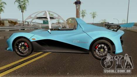 Lotus 3 Eleven 2016 para GTA San Andreas