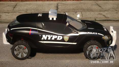 Volkswagen Concept T NYPD para GTA 4