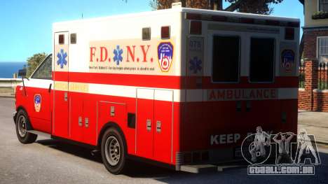 Ambulance New York City para GTA 4