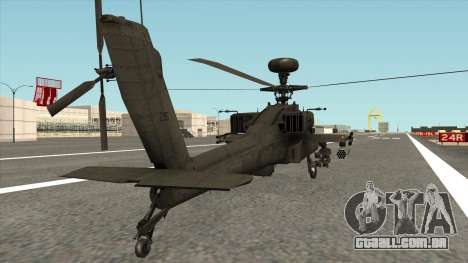 AH-64D Philippine Air Force para GTA San Andreas