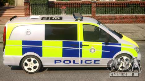 Mercedes-Benz Vito Police V.1.2 para GTA 4