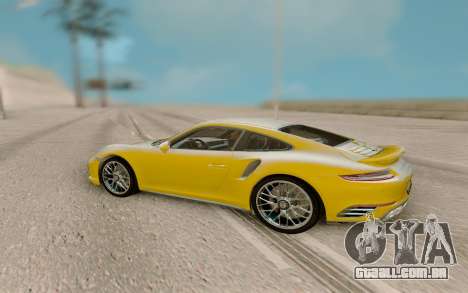 Porsche 911 Turbo S Exclusive Series para GTA San Andreas