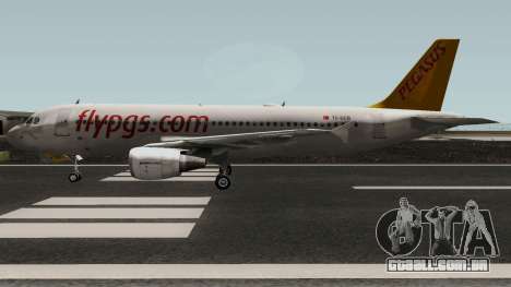 Pegasus Airlines Airbus A320-200 para GTA San Andreas