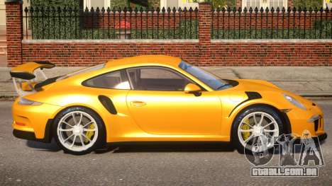 2016 Porsche 911 GT3 RS para GTA 4