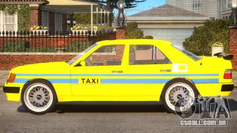 Mercedes E500 Taxi Portugal para GTA 4