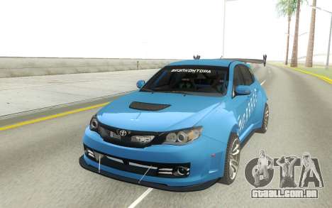 Subaru Impreza WRX STi Type RA Spec C para GTA San Andreas