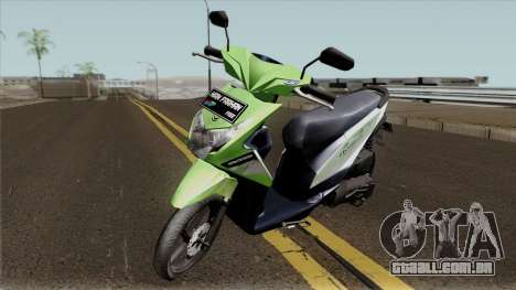 Honda BeAT FI Green STD para GTA San Andreas