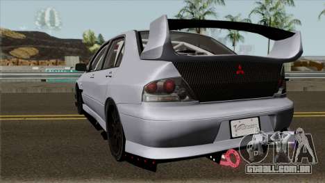 Mitsubishi Evolution Tuning Mod para GTA San Andreas