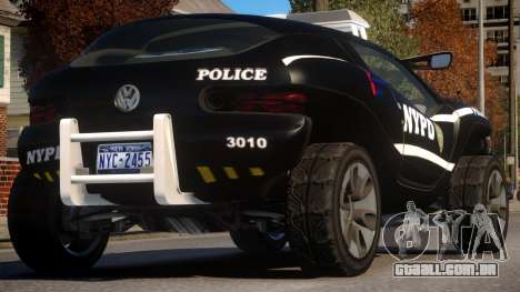 Volkswagen Concept T NYPD para GTA 4