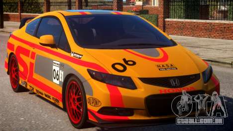 2013 Honda CivicSi PJ1 para GTA 4