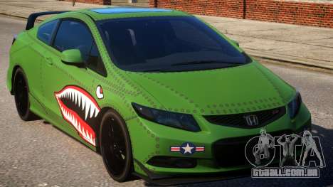 2013 Honda CivicSi PJ3 para GTA 4