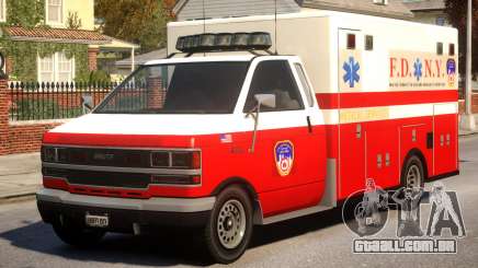 Ambulance New York City para GTA 4