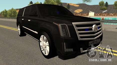 Cadillac Escalade FBI para GTA San Andreas