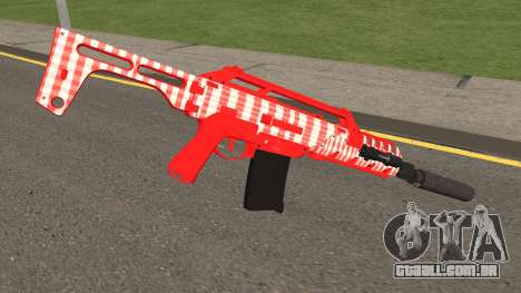 GTA Doomsday Heist Special Carbine Mk.2 Red para GTA San Andreas