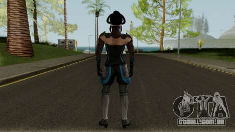 Day of the Dead Kitana MKXM para GTA San Andreas