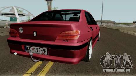 Peugeot 406 Stock para GTA San Andreas