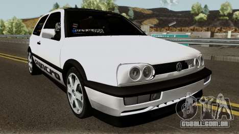 Volkswagen Golf 3 ABT VR6 Turbo Syncro para GTA San Andreas