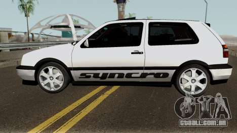 Volkswagen Golf 3 ABT VR6 Turbo Syncro para GTA San Andreas