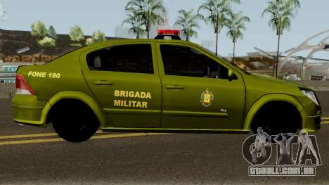Chevrolet Vectra Elite Brigada Militar para GTA San Andreas