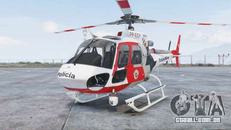 Helibras AS350 B2 Esquilo Policia Militar para GTA 5