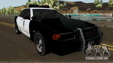 Police Stanier R.P.D. GTA V para GTA San Andreas